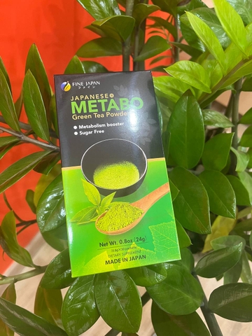 Trà Hỗ Trợ Giảm Cân Fine Japan Metabo Green Tea Nhật Bản (Hộp 30 Gói)