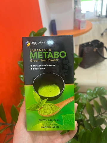 Trà Hỗ Trợ Giảm Cân Fine Japan Metabo Green Tea Nhật Bản (Hộp 30 Gói)