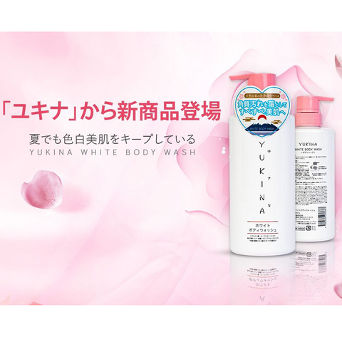 Sữa Tắm Trắng Da Yukina White Body Wash 500ml Yukina White Body Wash