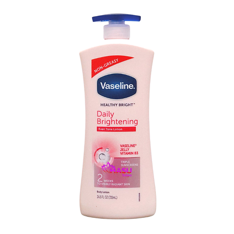Sữa Dưỡng Thể Sáng Da Vaseline Healthy Bright Daily Brightening Body Lotion 725ml