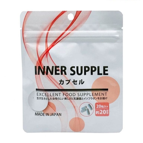 Viên uống tăng nội tiết tố nữ Inner Supple 20 viên Nhật Bản
