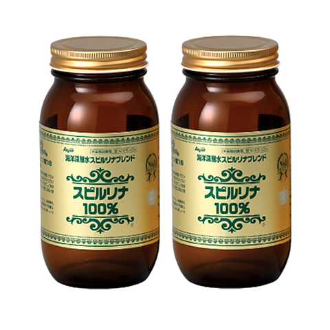 Combo 2 hộp tảo xoắn Spirulina Nhật Bản 2200 viên