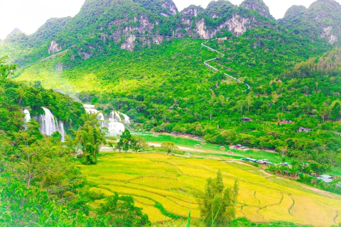 đồng lúa thác bản giốc