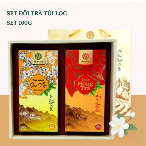 SÉT QUÀ: CÁT TƯỜNG (1H NHÀI 80G+ 1H THẢO 80G )