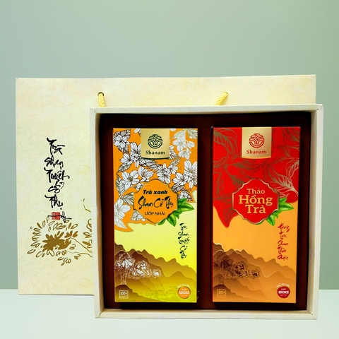 SÉT QUÀ: CÁT TƯỜNG (1H NHÀI 80G+ 1H THẢO 80G )