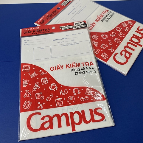 Giấy kiểm tra 4 Ôly Campus