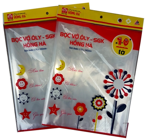 Bọc vở Ôly & SKG Hồng Hà