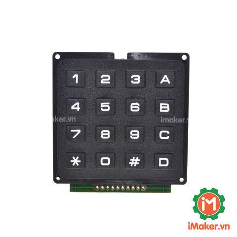 Bàn phím Ma Trận nhựa cứng 4x4 Keypad