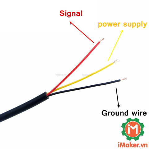 Cảm biến nhiệt độ DS18B20 dây mềm 3m