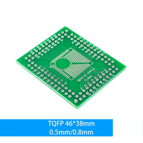 Đế ra chân SMD sang DIP TQFP 46*38mm