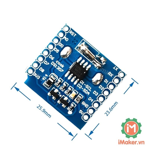 ESP8266 NodeMCU Lua D1 Mini DS1307