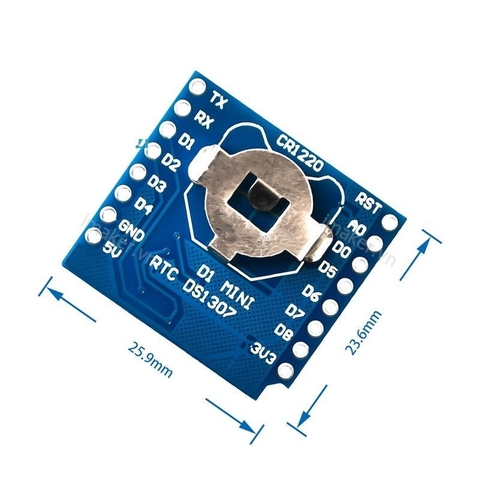 ESP8266 NodeMCU Lua D1 Mini DS1307