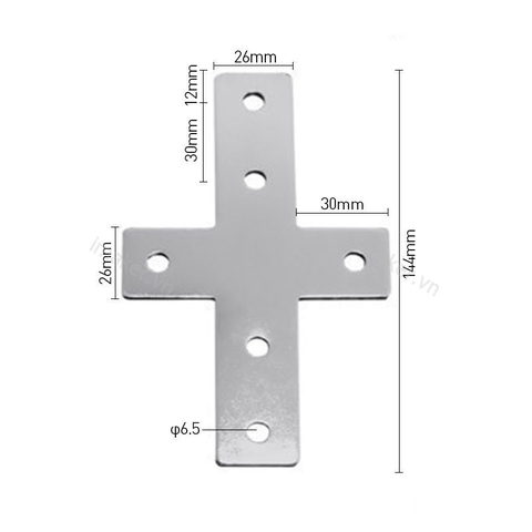 Ke góc nhôm định hình 3030 Dấu Cộng