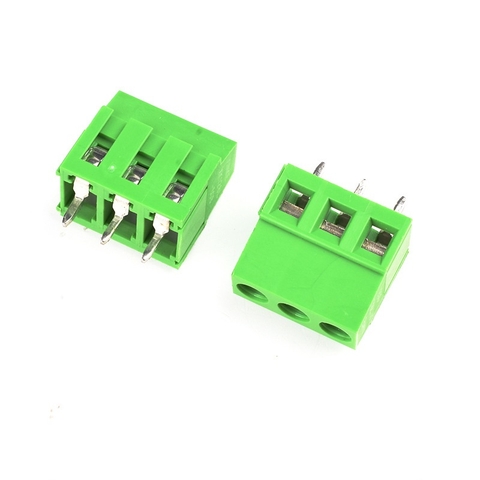 KF128-3P Domino 3 chân thẳng 5mm hàn PCB