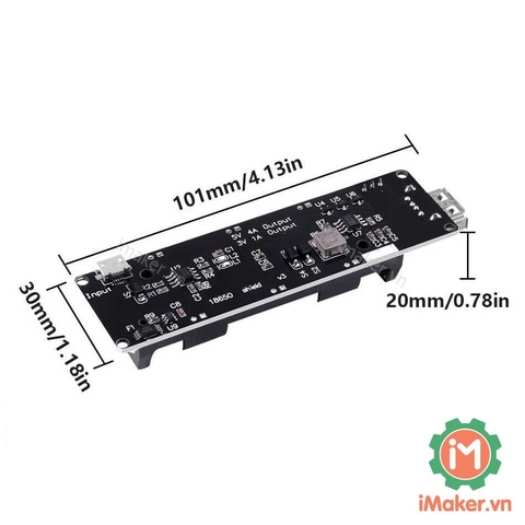 Mạch 18650 Battery Shield V3