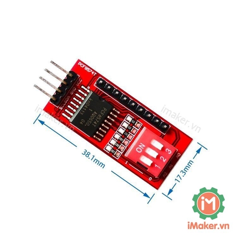 Mạch mở rộng chân I/O Expander PCF8574 giao tiếp I2C