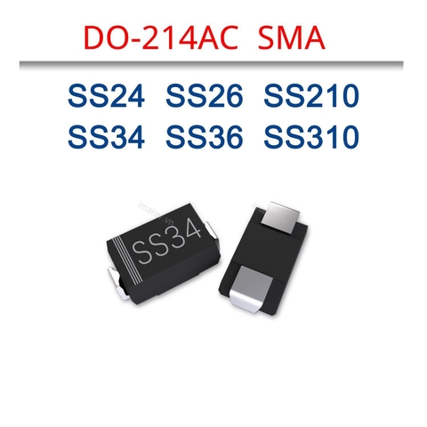 SS34 SMA Diode Schottky 3A