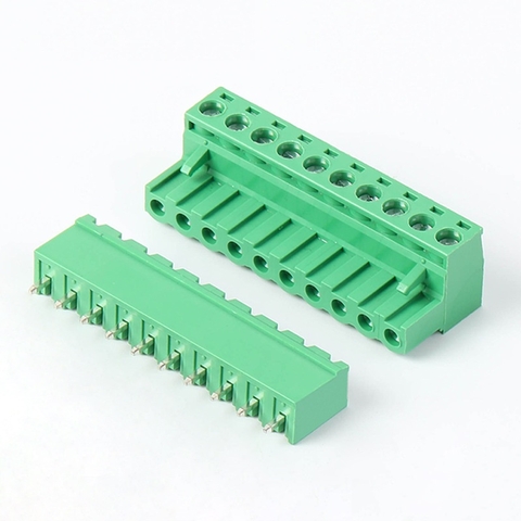 KF-5.08-10-V Terminal Block Plug-in hàn PCB 10 chân thẳng 5.08mm