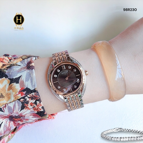 Bulova Quartz Curved Diamond 98R230