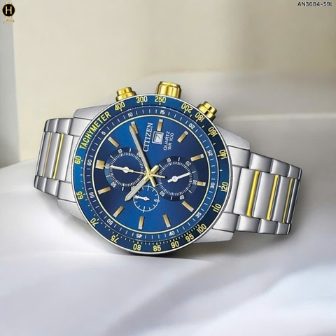 Đồng Hồ Nam Citizen Quartz Chronograph Tachymeter AN3684-59L