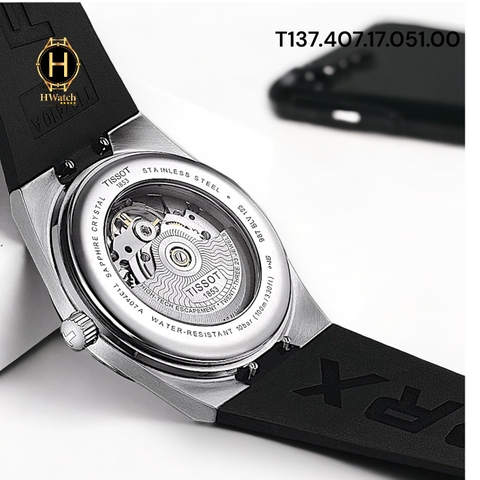 Đồng Hồ Nam Tissot Automatic PRX Powermatic 80 Black 40mm T137.407.17.051.00 ( T1374071705100 )  Đồng Hồ Nam Tissot Automatic PRX Powermatic 80 Black 40mm T137.407.17.051.00 ( T1374071705100 )