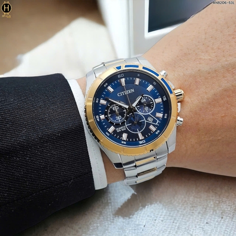 Đồng Hồ Nam Citizen Quartz Chronograph AN8206-53L
