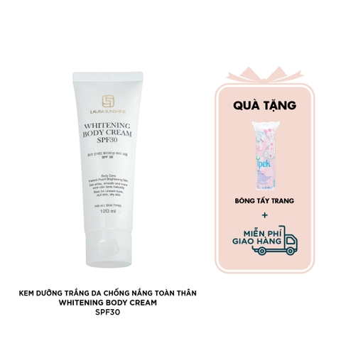 Kem dưỡng trắng da chống nắng toàn thân SPF30 - Whitening Body Cream SPF30