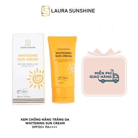 Kem chống nắng trắng da SPF50+ PA++++ (dành cho mặt) - Whitening Sun Cream SPF50+ PA++++