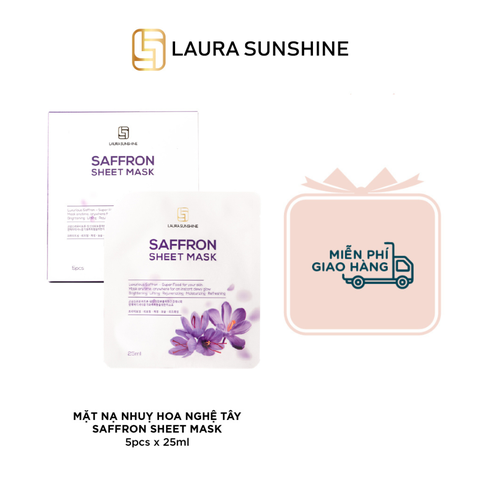 Mặt nạ nhuỵ hoa nghệ tây - Saffron Sheet Mask