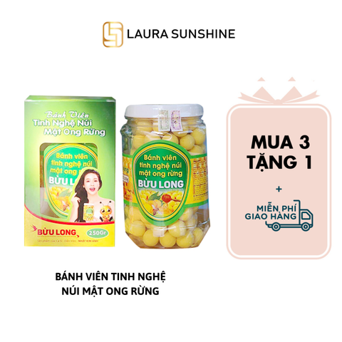 Bánh viên tinh nghệ núi mật ong rừng