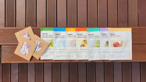REVIEW Mặt nạ đêm PEKAH HEALING NIGHT VITAMIN/ SNAIL MASK PACK