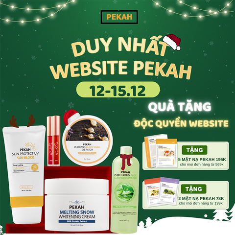 ĐẠI TIỆC CUỐI NĂM - PEKAH ƯU ĐÃI CỰC CHÁY