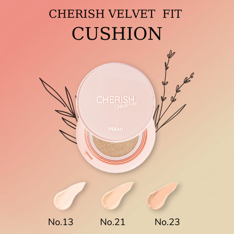 Review Phấn Nước Pekah Cherish Velvet Fit Cushion SPF50/PA+++
