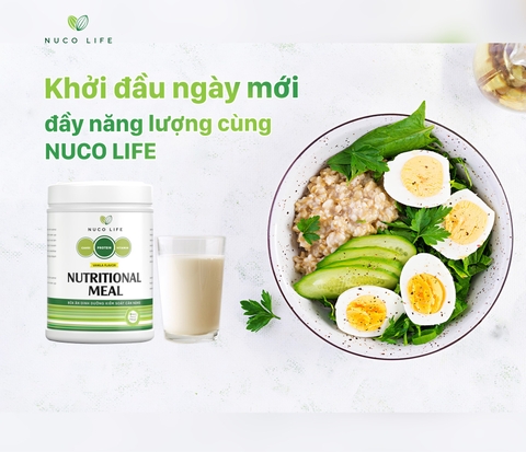 Khơi dậy ngày mới tràn đầy năng lượng và sảng khoái cùng bữa ăn dinh dưỡng Nucolife