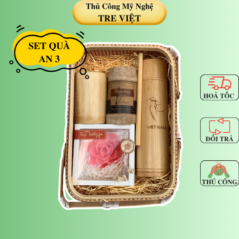 Set Quà An 3 - Quà tặng Doanh Nghiệp/ Quà tặng Đối Tác/ Khách nước ngoài