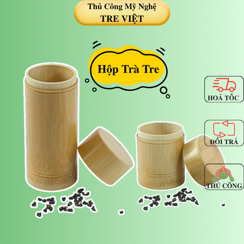 Hộp Tre Đựng Trà – Tea Container