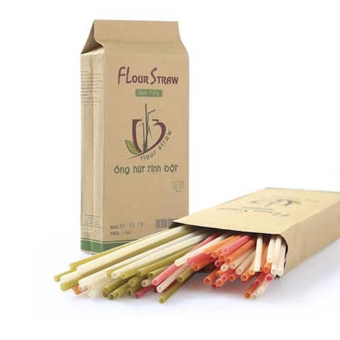 Ống hút tinh bột gạo - Flour Straws