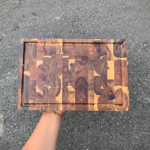 Thớt gỗ Teak 30x20x2.5cm - Thớt gỗ Tếch hình chữ nhật