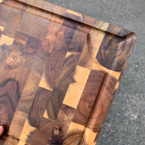 Thớt gỗ Teak 30x20x2.5cm - Thớt gỗ Tếch hình chữ nhật