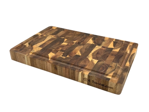 Thớt gỗ Teak 30x20x2.5cm - Thớt gỗ Tếch hình chữ nhật