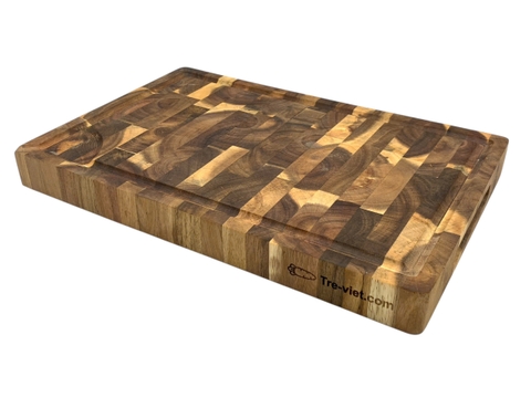 Thớt gỗ Teak 30x20x2.5cm - Thớt gỗ Tếch hình chữ nhật