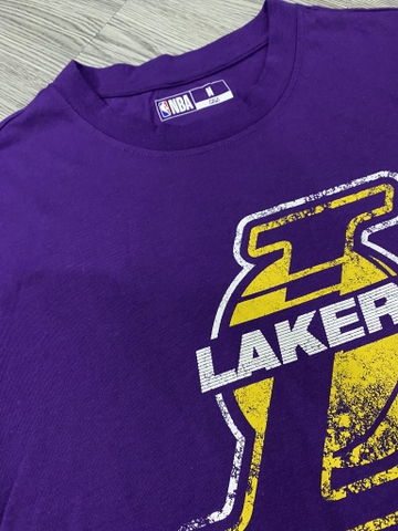 Áo Tshirts Chính Hãng - NBA Polera Manga Corta Laker 'Tím' - NBATS523222-02