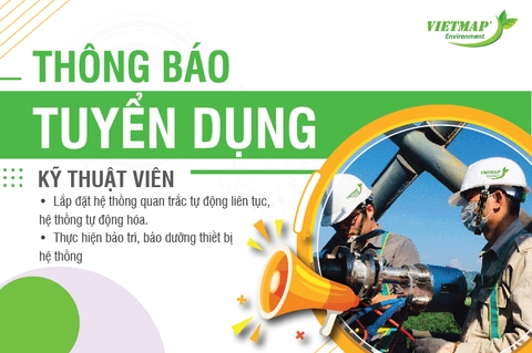 THÔNG BÁO TUYỂN DỤNG KỸ THUẬT VIÊN