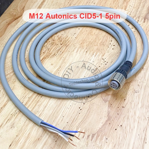 Cáp kết nối M12 XS2F-D521-GG0-A OMRON - Photoelectric proximity sensor accessories