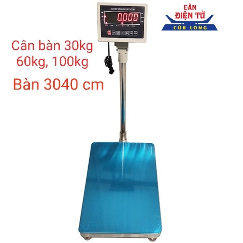 CÂN BÀN INOX 30KG XK3108C nhập khẩu