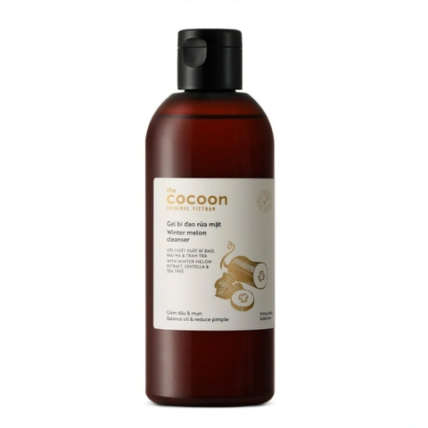 Gel rửa mặt bí đao Cocoon giảm dầu và mụn ẩn 310ml