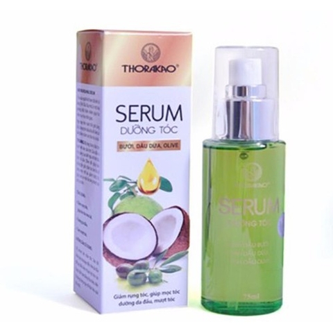 Serum dưỡng tóc bưởi dầu dừa oliu Thorakao 75ml