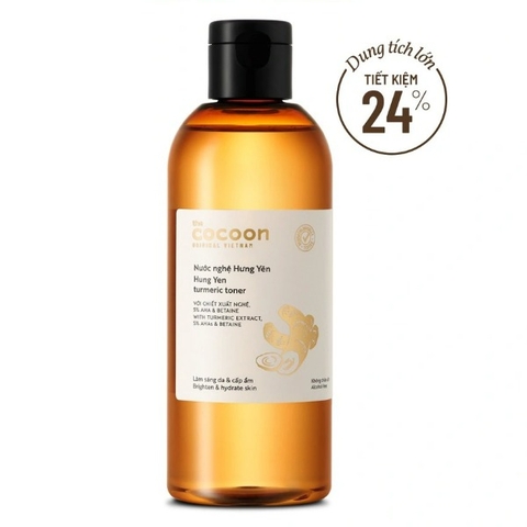 Toner Cocoon nước nghệ Hưng Yên làm sáng da cấp ẩm 310ml