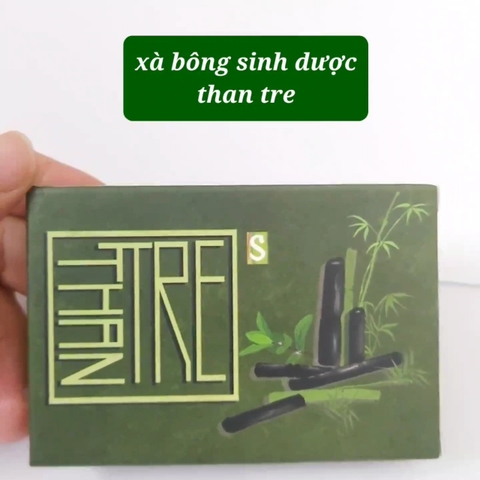 Xà bông sinh dược than tre 100g