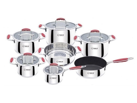 Bộ nồi inox 7 món Arber RUBY